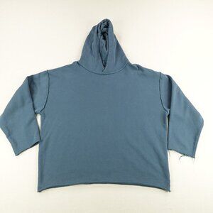 Young LA Hoodie Mens Medium Blue 555 Pullover Sweater Sweatshirt Heavyweight